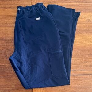 Figs Navy Dowa scrub pants